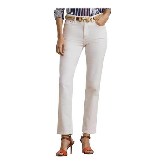 Ralph Lauren Denim - Ralph Lauren High Rise Scinny Crop Women's Jeans 10